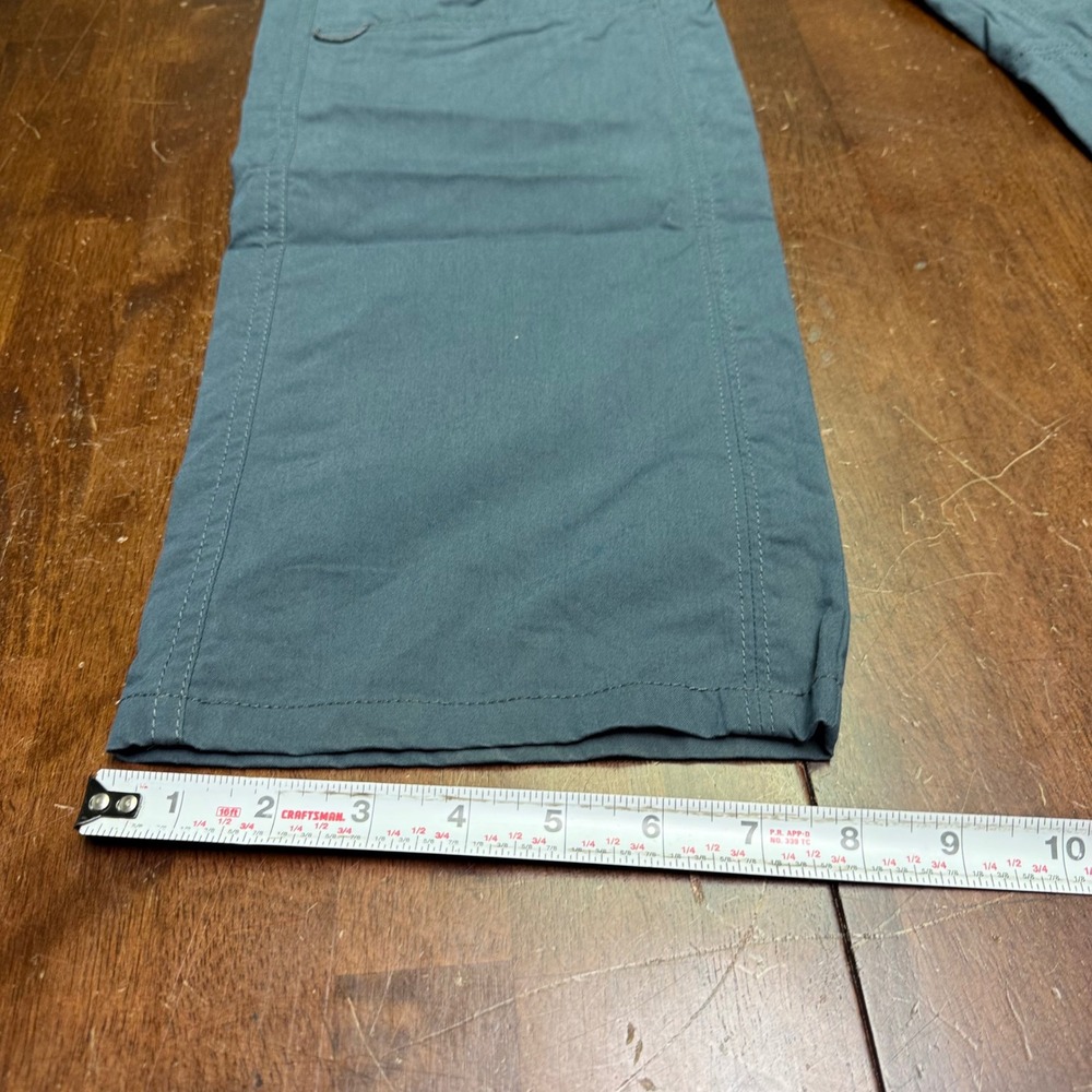 KUHL Legendary Splash Straight Leg Pants Women 10 Gray Blue Hiking Utility 6279 - Picture 13 of 15